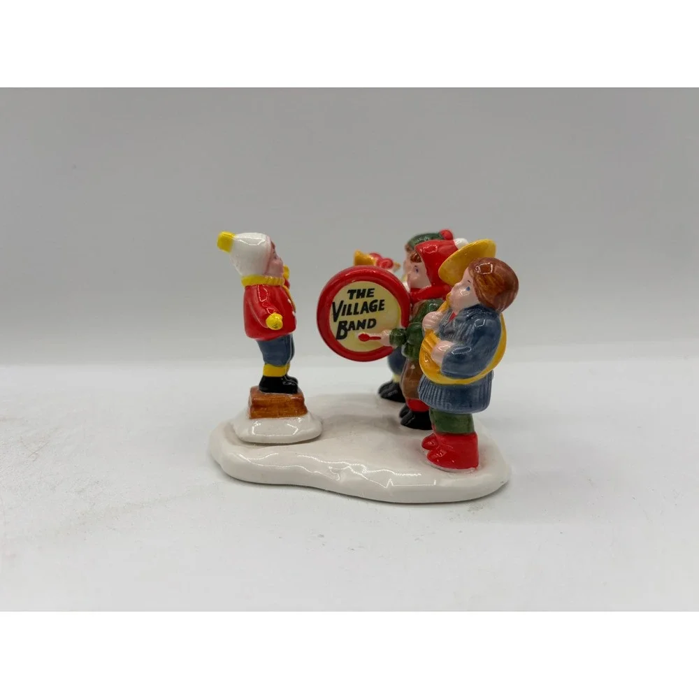 Department 56 1987 Vintage Original Snow Village Children in Band 5104-7 Retired